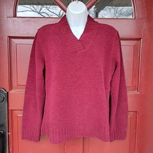 Sonoma maroon sweater